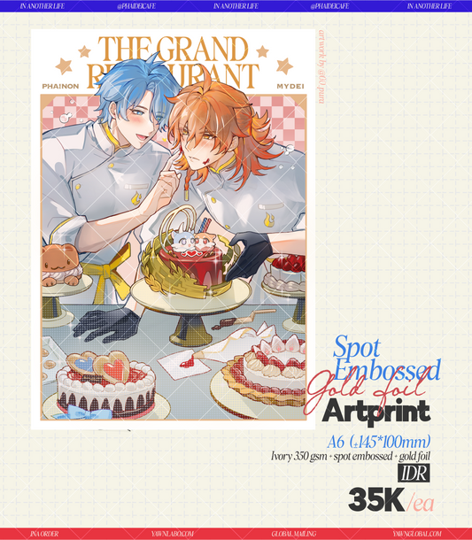 [CHEF AU] Assorted Phaidei Prints