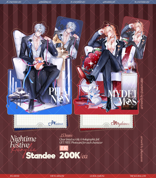 [MODEL AU] Night-time Festive PhaiDei Standee
