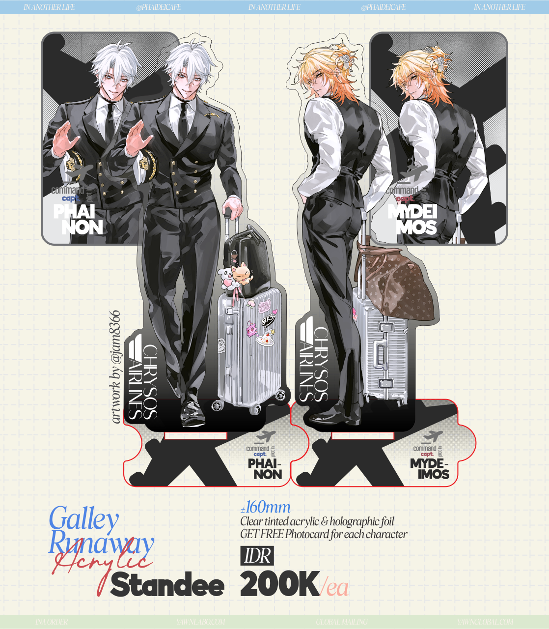 [PILOT AU] Chrysos Airline PhaiDei Standee