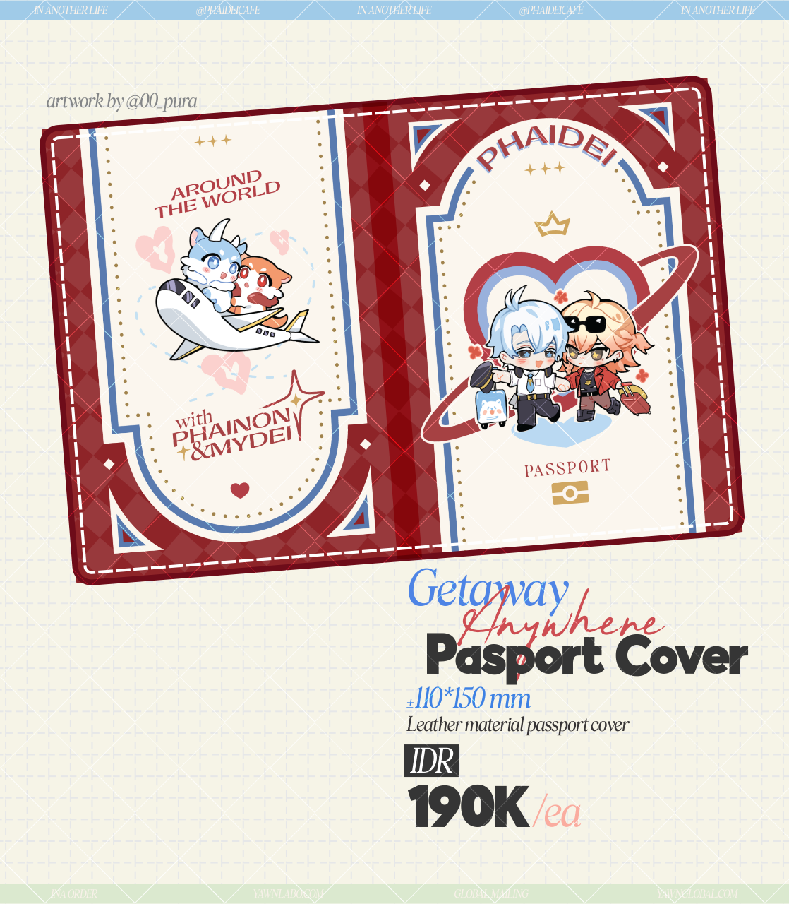 [PILOT AU] Exclusive Passport Cover PhaiDei