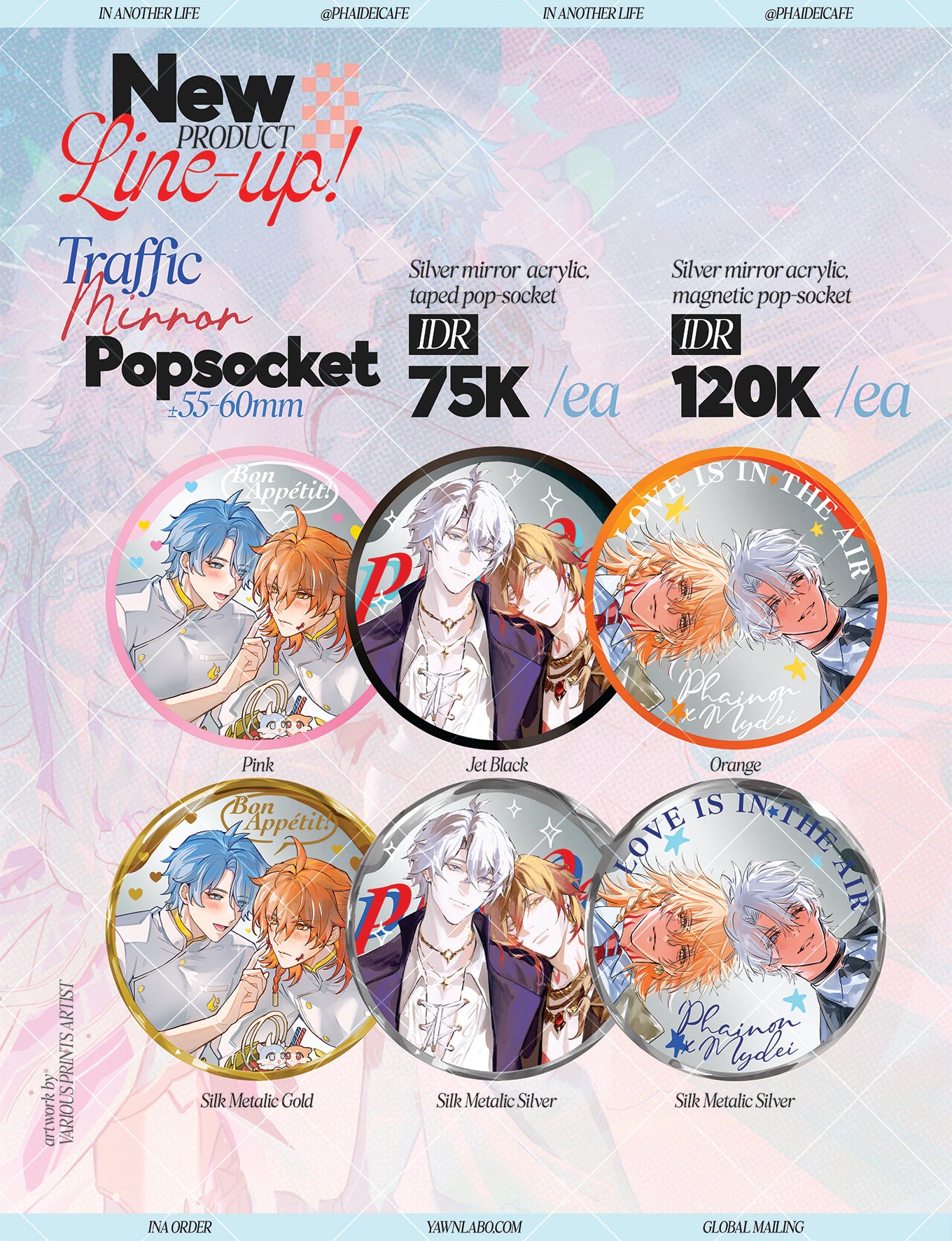 [NEW ARRIVAL] Traffic Mirror Popsocket