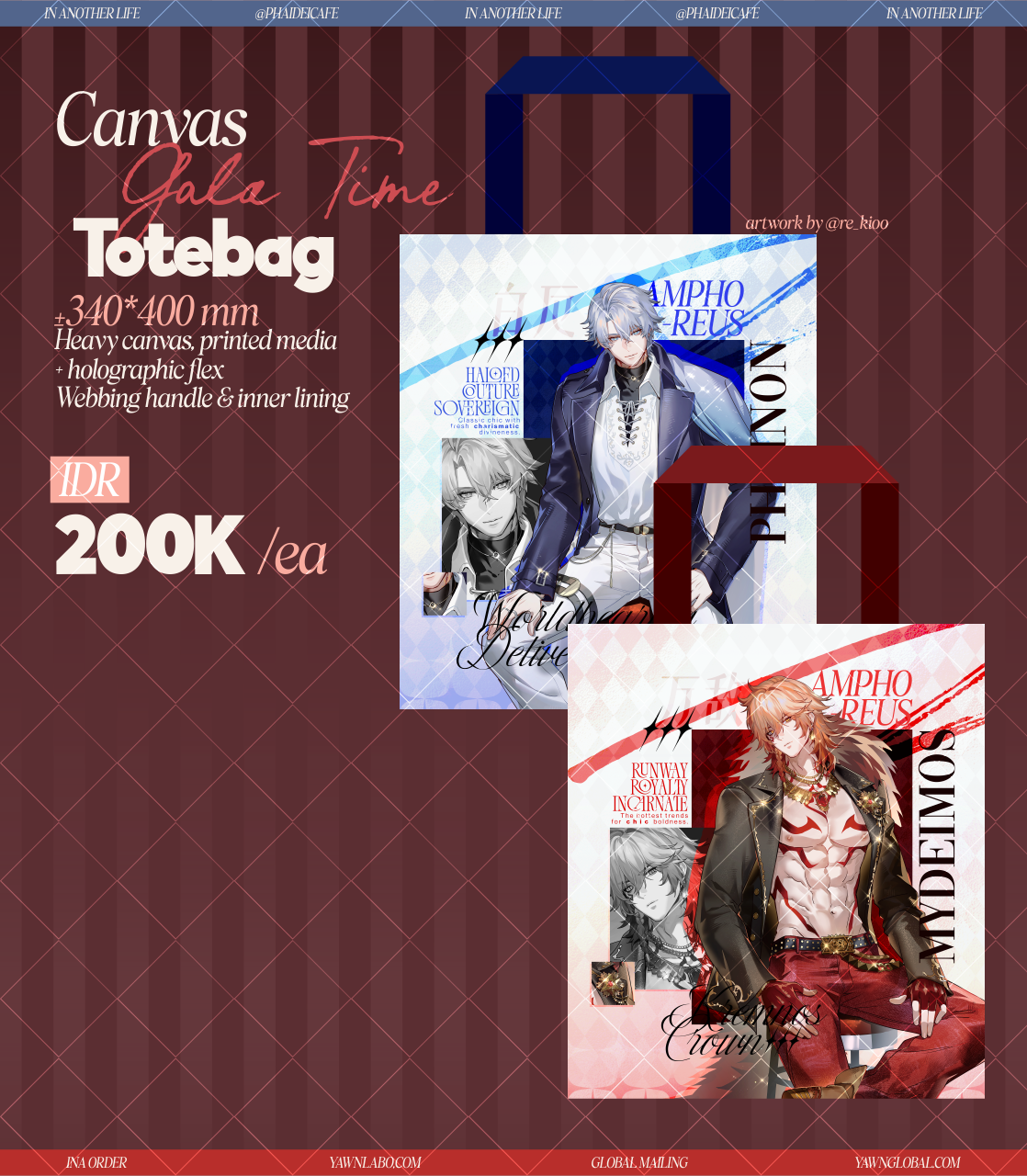 [MODEL AU] Exclusive PhaiDei Totebag