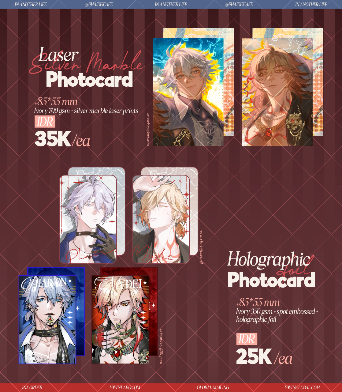 [MODEL AU] Assorted PhaiDei Photocard