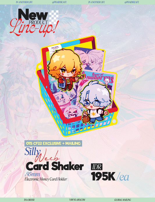 [NEW ARRIVAL] Shaker Acrylic Card Holder
