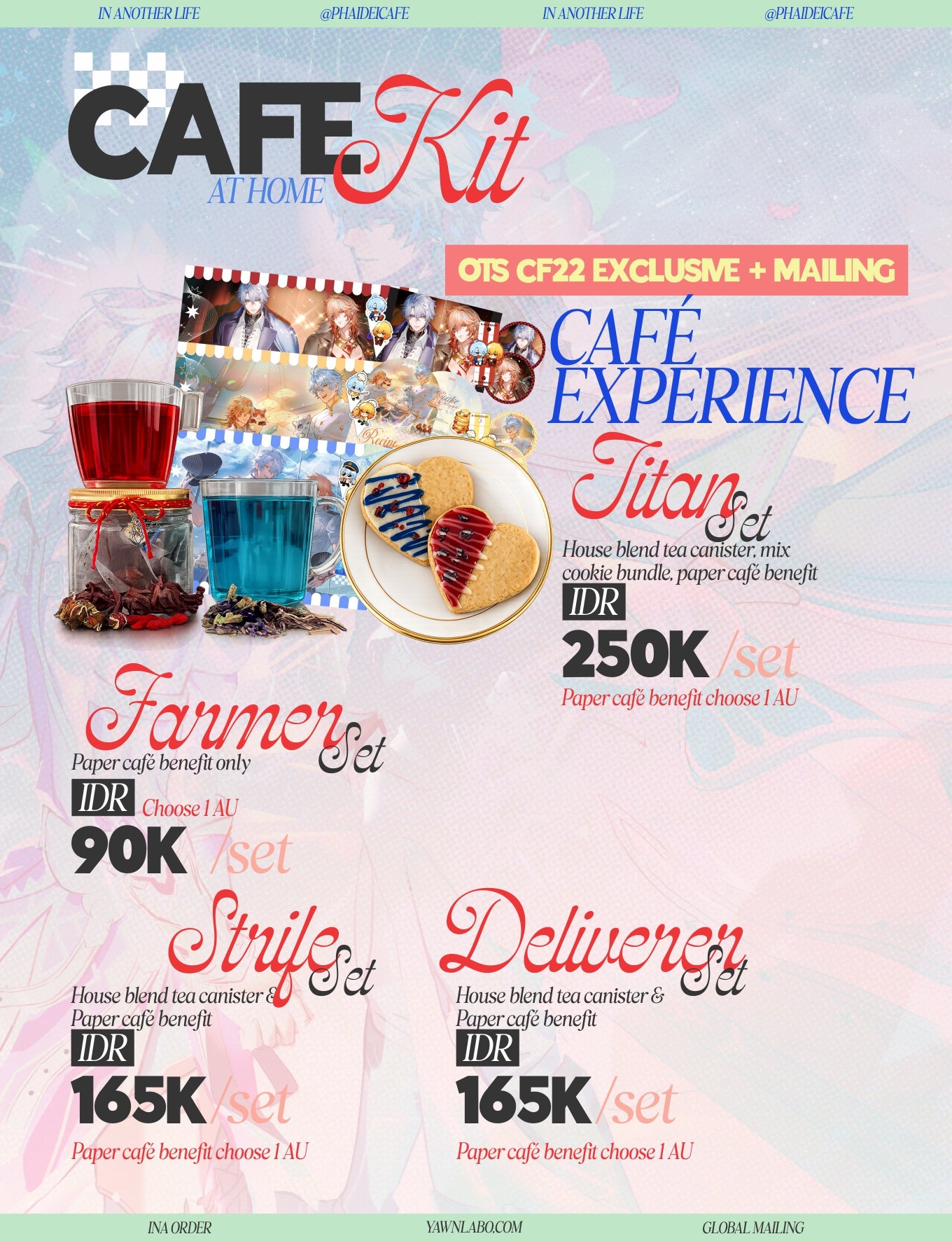 [NEW ARRIVAL] Cafe at Home Kit
