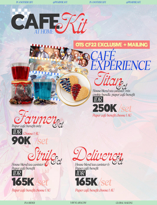 [NEW ARRIVAL] Cafe at Home Kit