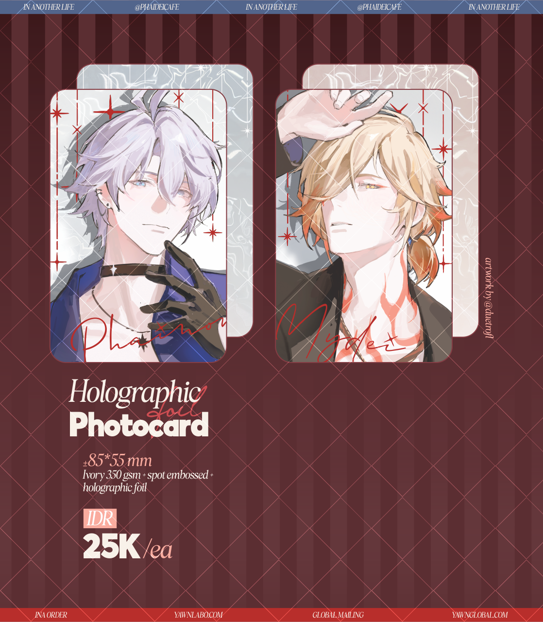 [MODEL AU] Assorted PhaiDei Photocard