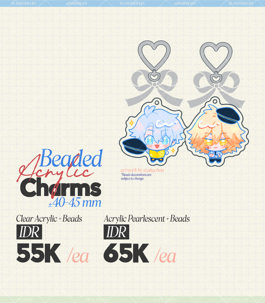 [PILOT AU] Boarding Call PhaiDei Acrylic Charms