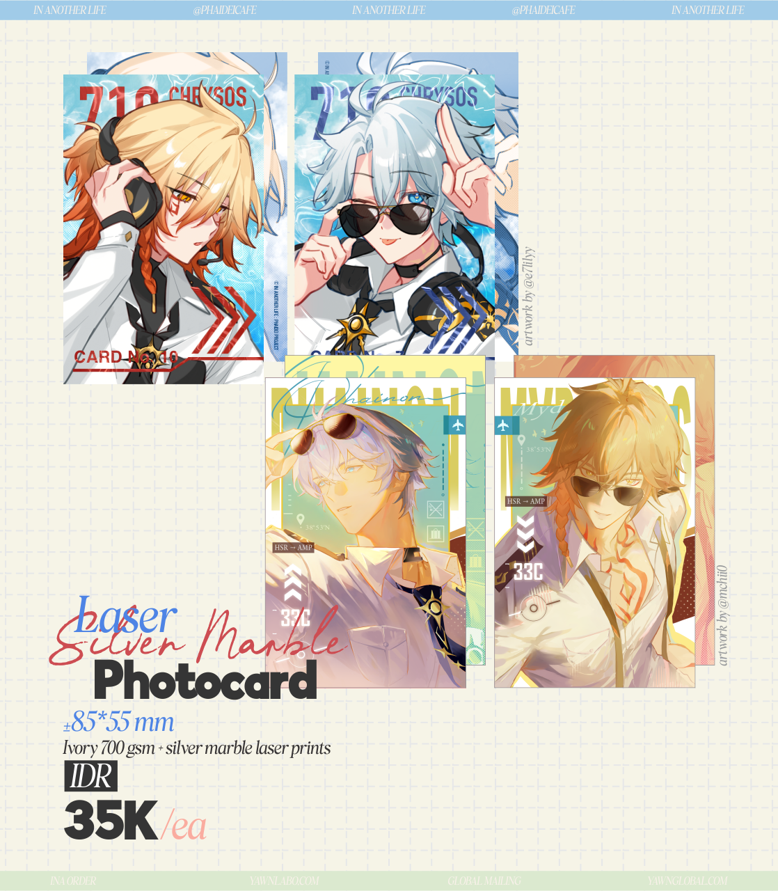 [PILOT AU] Assorted PhaiDei Photocard