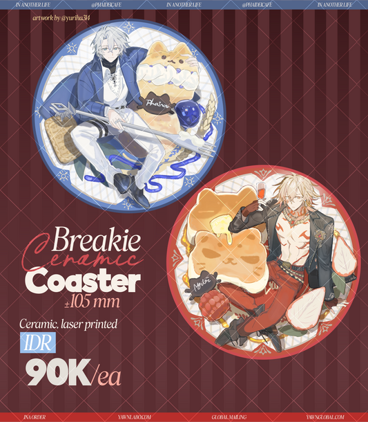 [MODEL AU] Break Time PhaiDei Ceramic Coaster