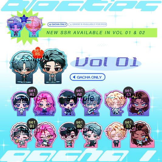 [315LOGY] ALNST Acrylic Block Gacha Vol.01