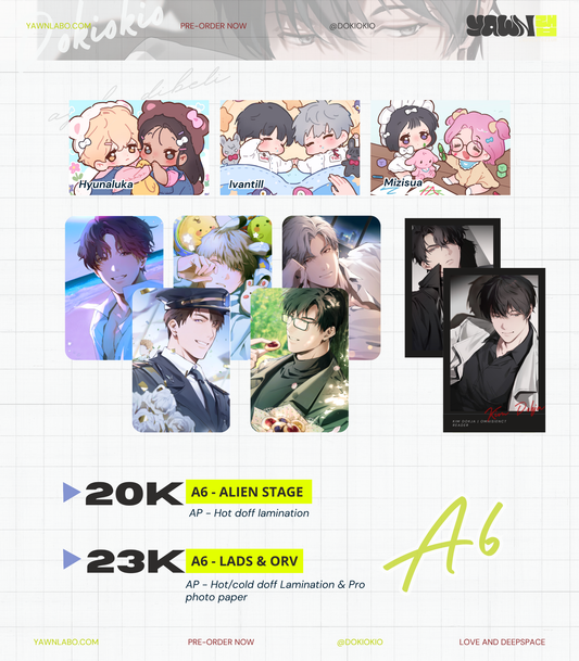 [DOKIOKIO] Various A6 Artprints