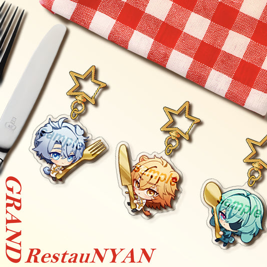 [315LOGY] HSR Grand RestauNYAN Keychain