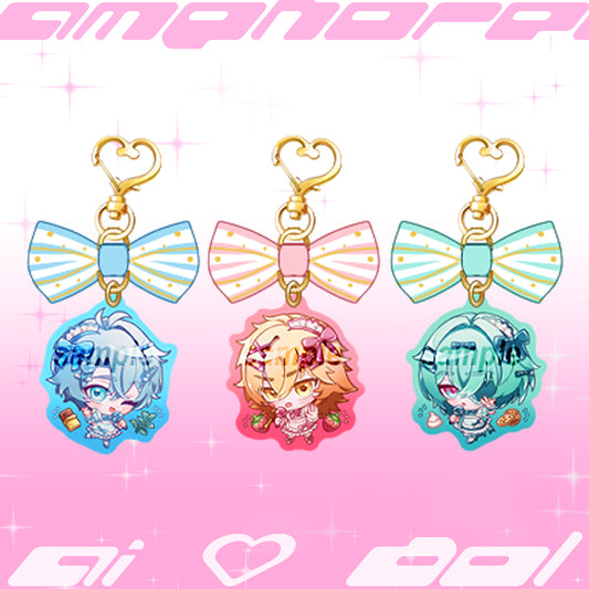 [315LOGY] HSR AiDol Ribbon Keychain