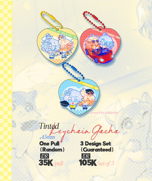 [NEW ARRIVAL] Tinted Keychain Gacha