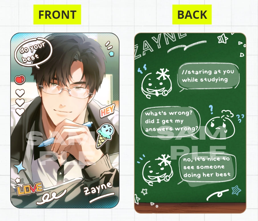 [DOKIOKIO] LOVE & DEEPSPACE School Photocards