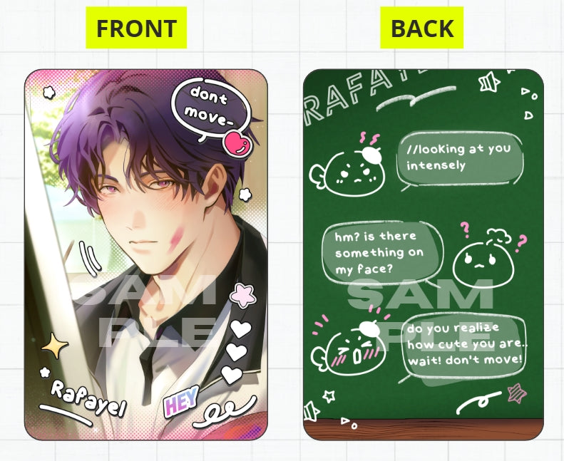 [DOKIOKIO] LOVE & DEEPSPACE School Photocards