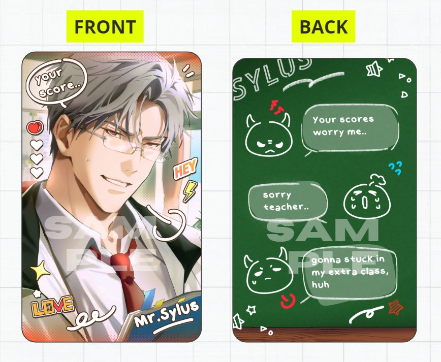 [DOKIOKIO] LOVE & DEEPSPACE School Photocards