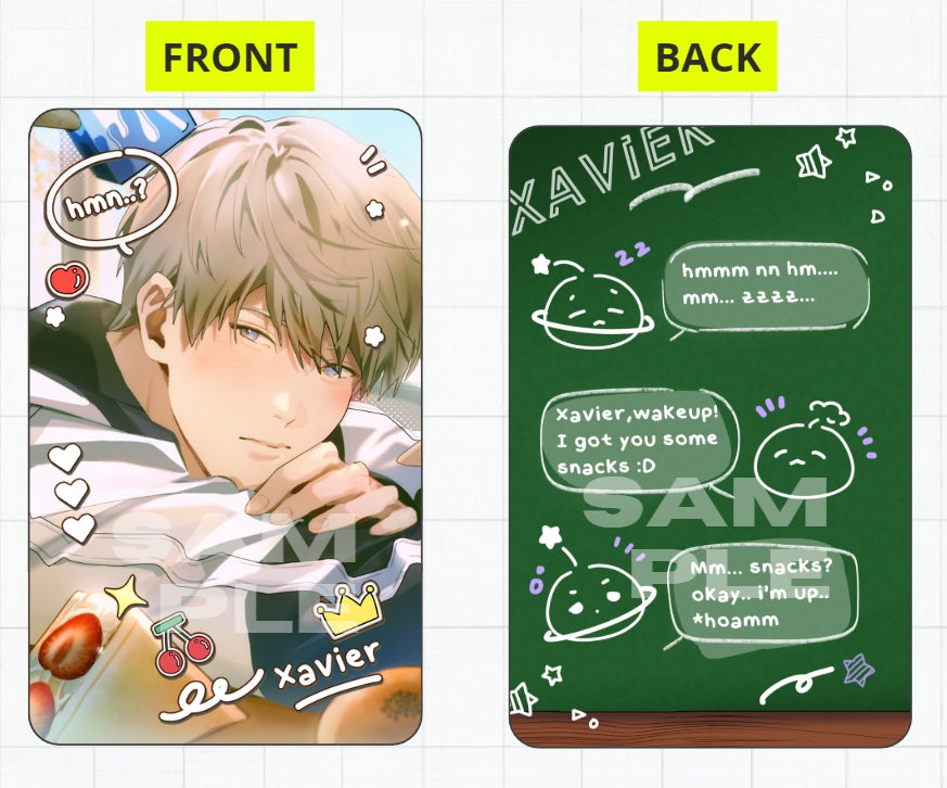 [DOKIOKIO] LOVE & DEEPSPACE School Photocards