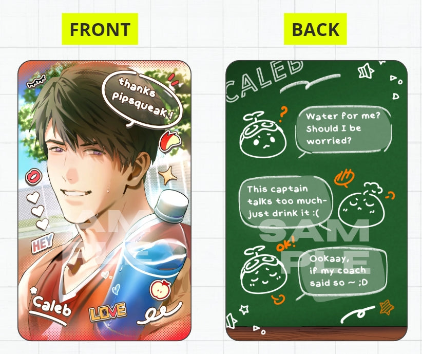 [DOKIOKIO] LOVE & DEEPSPACE School Photocards