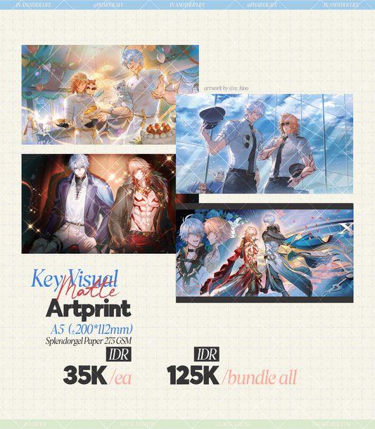 IN ANOTHER LIFE : PHAIDEI PROJECT 2026 KEY VISUAL A5 PRINT
