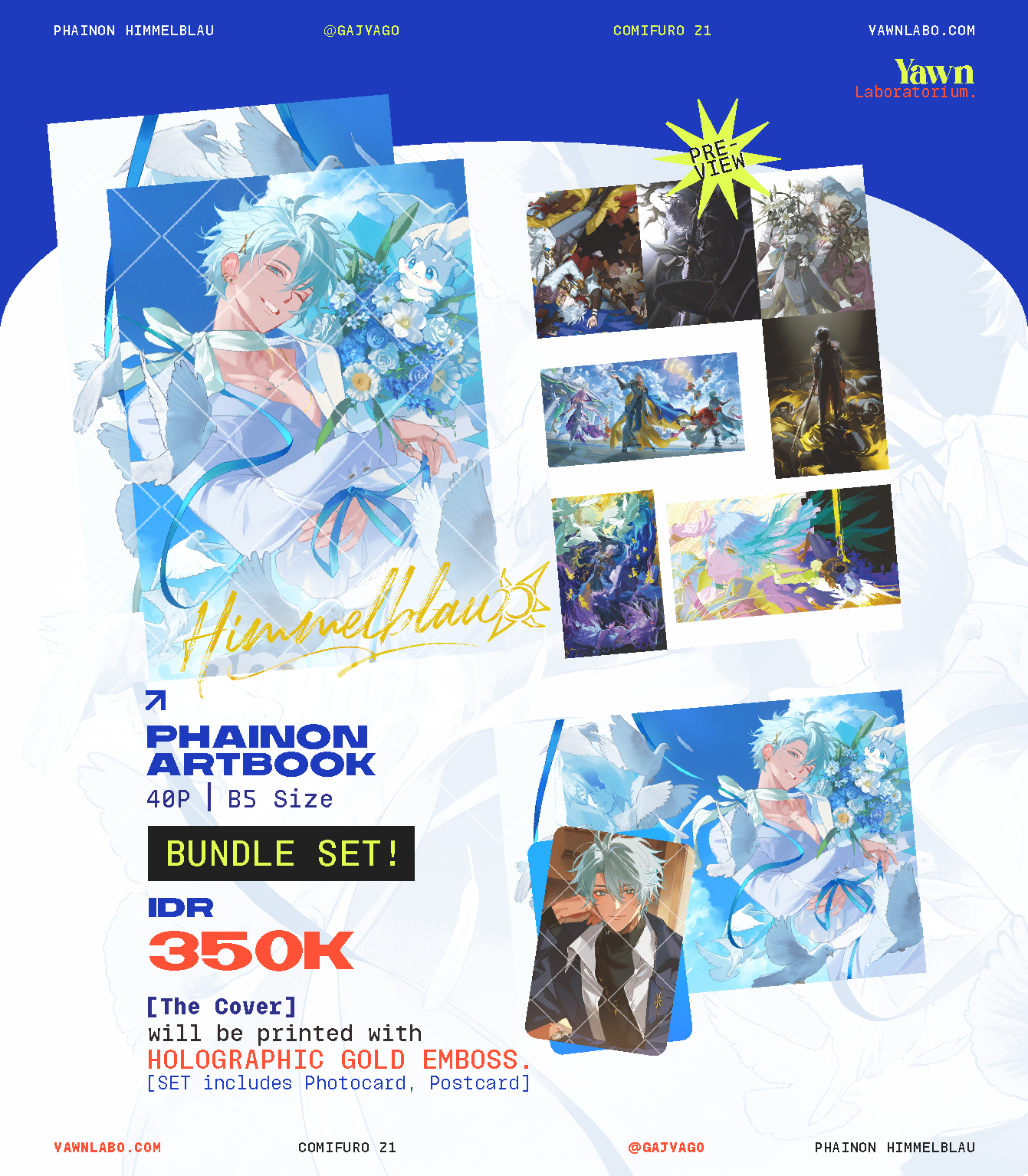 [GAJYAGO] "HIMMELBLAU" Phainon Art Collections